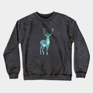 Origami Deer Crewneck Sweatshirt